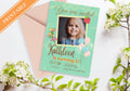 Kids Birthday Party Invitation Template - Toddler, Girls, Kids Digital Invite, Photo Invite, Evite - Balloons